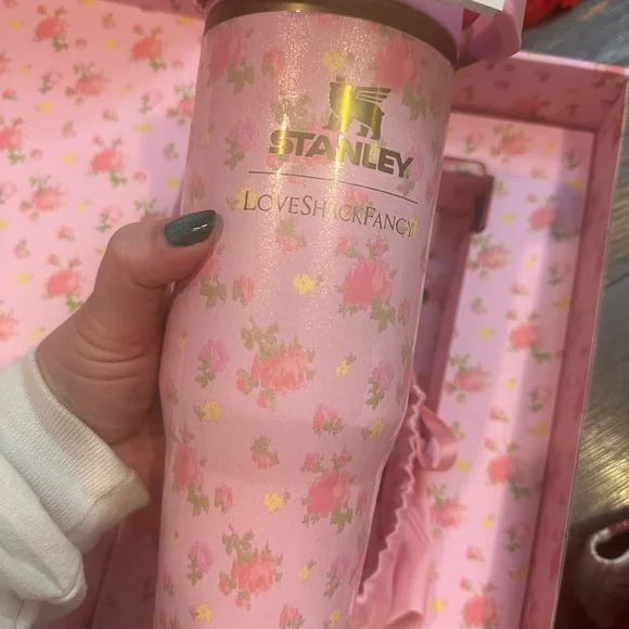 LoveShackFancy Stanley Ibiza Sunset 30oz Flip Straw Tumbler New in Box - Picture 6 of 9